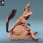 Foto del producto Tabletop 28mm Lord of the Print (LotP) 0: Miniatura de Tabletop: Pyroraptor, Bestia Raptor - dinosaurio depredador con plumas, miniatura de dinosaurio (24_06_B1)