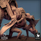 Foto del producto Tabletop 28mm Lord of the Print (LotP) 0: Miniatura de Tabletop: Mech Walker Sci‑Fi con mecánicos de Tech‑Kult - Equipo de mantenimiento de Warwalker, Chatarra, Marcador de objetivo, Diorama (24_03_B1)