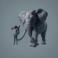 Elefante Africano - Animales de la Sabana (23_02_01)