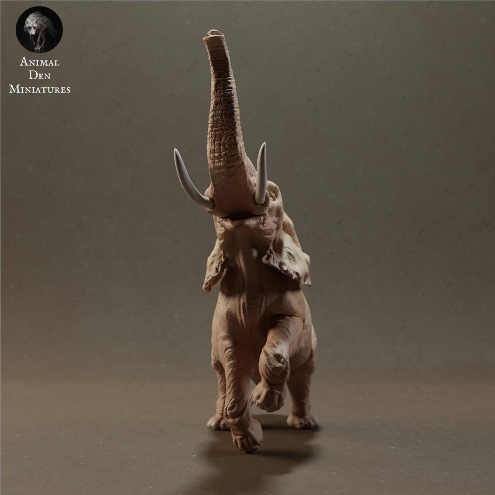 Foto de producto 1: Figura de animal salvaje: elefante macho de la African Savannah de pie (23_02_03)