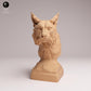 Foto de producto Tabletop 28mm Lord of the Print (LotP) 0: Figura animal de fauna silvestre: lince euroasiático - busto (26_07_02)