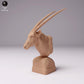 Foto de producto figura animal Animal Den Miniatures 0: Figura de animal salvaje: Órix - Busto (24_07_11)