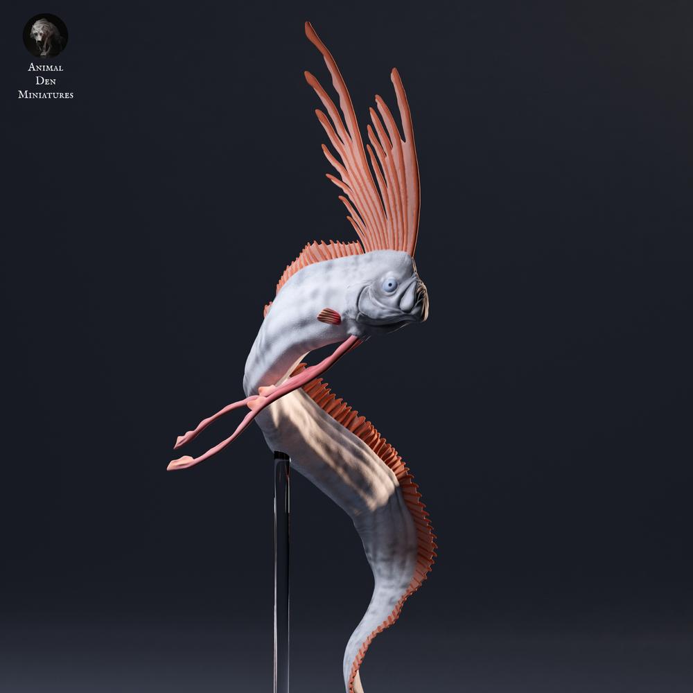 Foto del producto: figura de animal Animal Den Miniatures 7: figura de animal marino: pez remo (26_09_03)