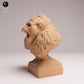 Foto de producto figura de animal Animal Den Miniatures 1: figura de gorila: gorila oriental de llanura, espalda plateada agresivo como busto (25_07_19)