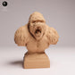 Foto de producto, figura de animal Animal Den Miniatures 2: figura de gorila: gorila oriental de llanura, espalda plateada agresivo como busto (25_07_19)