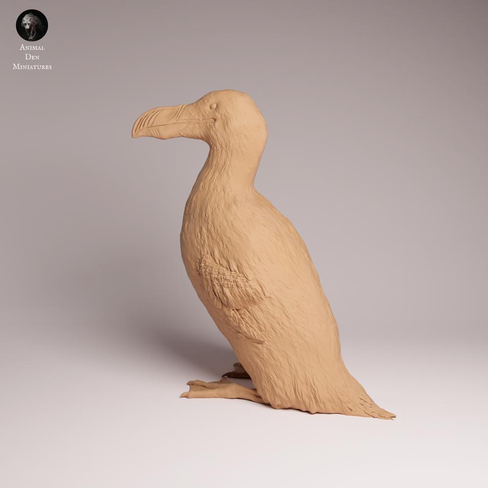 Foto de producto Tabletop 28mm Lord of the Print (LotP) 0: Figura animal de ave marina: alca gigante (26_04_01)