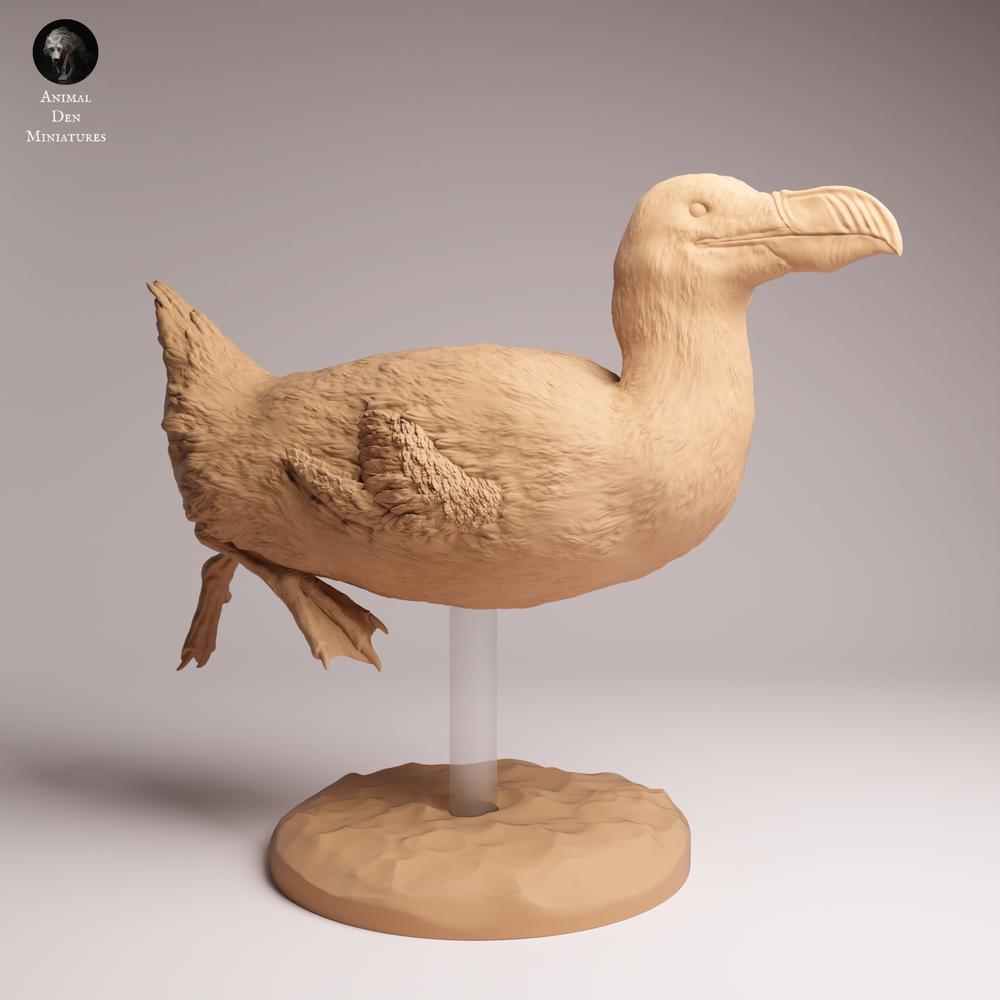 Foto del producto Tabletop 28mm Lord of the Print (LotP) 2: Figura de animal marino: alca gigante - nadando (26_04_04)