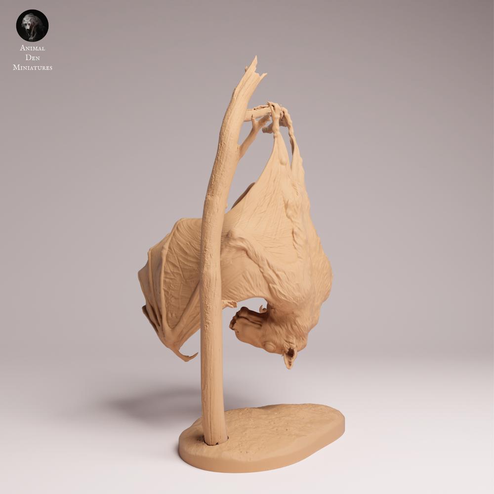 Foto del producto Tabletop 28mm Lord of the Print (LotP) 0: Figura de animal salvaje: Murciélago Hammerhead - volando (25_12_01)