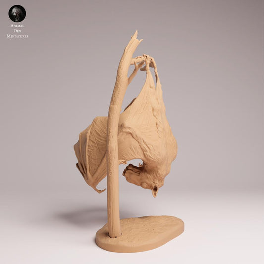 Foto del producto Tabletop 28mm Lord of the Print (LotP) 0: Figura de animal salvaje: Murciélago Hammerhead - volando (25_12_01)