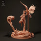 Foto del producto de figura animal Animal Den Miniatures 2: Figura animal de la jungla: Arpía - caza monos aulladores rojos (23_06_08)