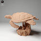 Foto de producto figura animal Animal Den Miniatures 0: Animal marino figura animal: Tortuga carey real - nadando (24_05_03)