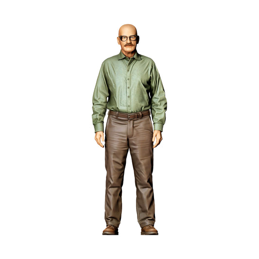 Stehende Figur: Mann mit Sonnenbrille & Langarmhemd (Ref. Nr. 507) - farbige Einzelansicht