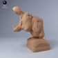 Produktfoto Tierfigur Animal Den Miniatures 0: Wildtier Tierfigur: Flusspferd-Büste (24_03_13)