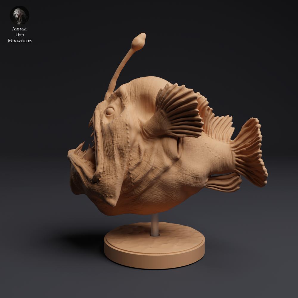 Foto de producto 0: Figura animal de aguas profundas: rape jorobado (25_04_07)