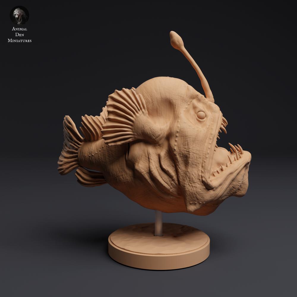 Foto de producto 1: Figura de animal de aguas profundas: rape jorobado (25_04_07)
