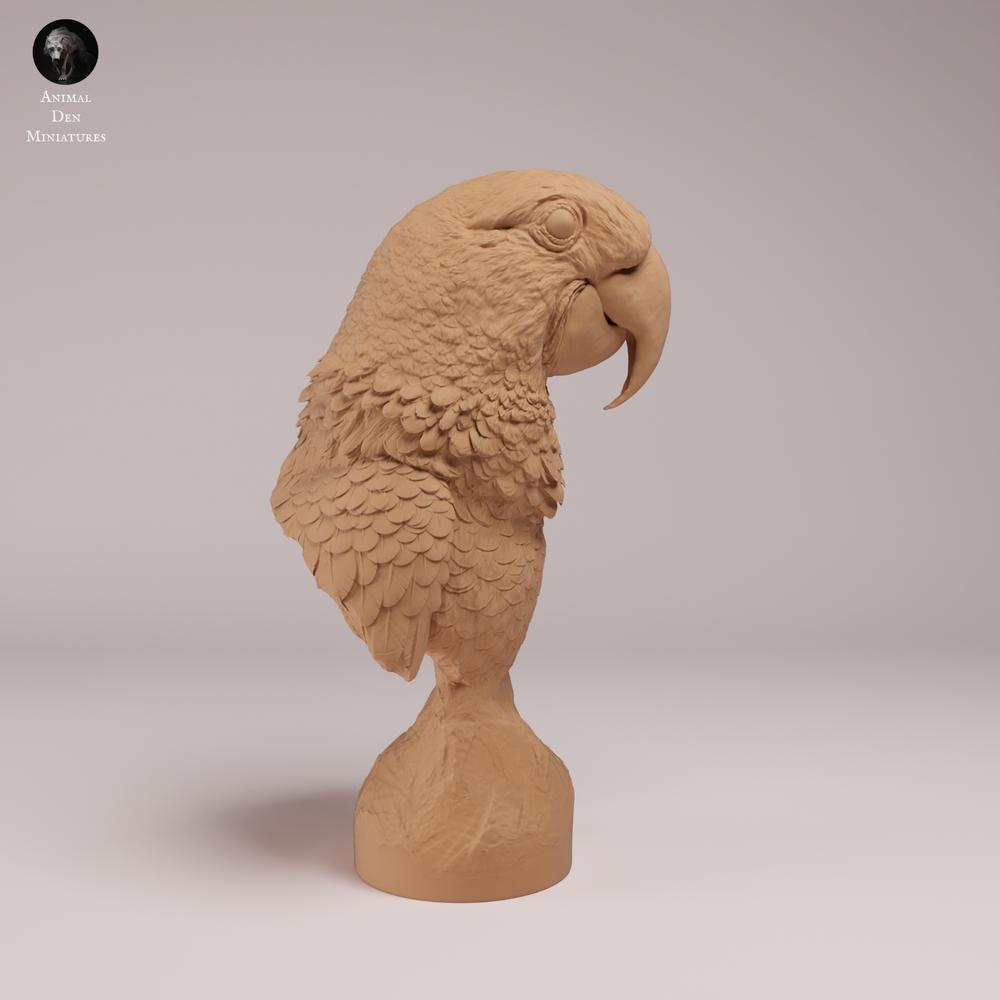 Produktfoto Tierfigur Animal Den Miniatures 1: Vogel Tierfigur: Hyazinth-Ara - Büste (26_08_07)