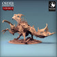 Foto del producto Tabletop 28mm Lord of the Print (LotP) 0: Miniatura de Tabletop: Cría demoníaca de dragón - Dragón Immortalis, bestia infernal con cola en forma de hoz en pose de ataque (24_02_D1)