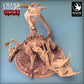 Foto del producto Tabletop 28mm Lord of the Print (LotP) 0: Miniatura de Tabletop: Cría demoníaca de dragón - Dragón Immortalis, bestia infernal con cola en forma de hoz en pose de ataque (24_02_D1)