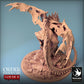 Foto del producto Tabletop 28mm Lord of the Print (LotP) 0: Miniatura de Tabletop: Dragón No Muerto sobre Base de Ruinas, Hueso Dragón, Monstruo Jefe - Guardia Dragón Inmortal (24_02_D2)
