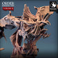 Foto del producto Tabletop 28mm Lord of the Print (LotP) 0: Miniatura de Tabletop: Dragón no muerto sobre base de ruinas, Dragón de hueso, Monstruo jefe - Guardia Dragón Inmortal (24_02_D2)