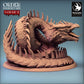 Foto del producto Tabletop 28mm Lord of the Print (LotP) 0: Miniatura de Tabletop: Gigante Gusano de Arena / Gusano de Cueva - bestia serpiente armada con espinas, Gusano del Abismo (Wyrm), monstruo jefe (24_02_E3)