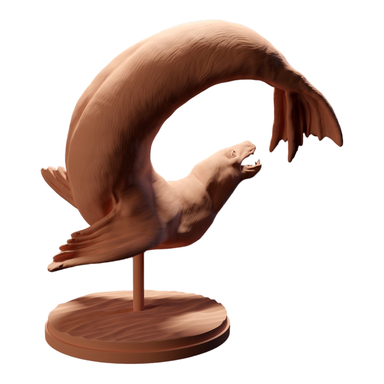 Foto del producto Diorama y modelo de figura en miniatura: figura de animal: foca