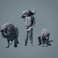 León y leona - Animales de la sabana (23_02_13)