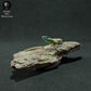 Foto de producto de figura de animal Animal Den Miniatures 3: Figura de reptil: lagarto esmeralda (22_11_13)