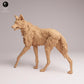 Foto del producto Tabletop 28mm Lord of the Print (LotP) 1: Figura de animal salvaje: Lobo de melena - de pie (25_12_03)