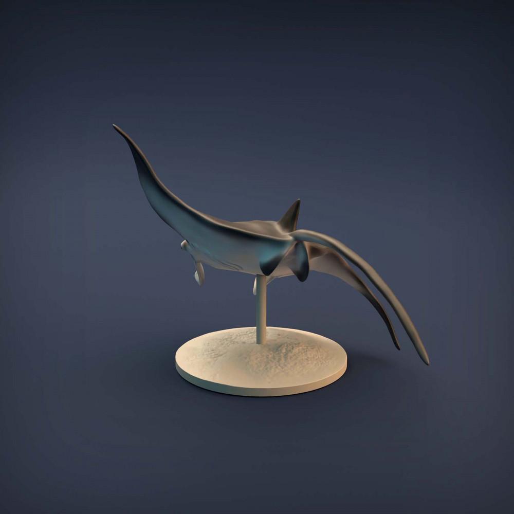 Foto de producto de figura animal Animal Den Miniatures 3: Animal marino: mantarraya (21_12_02)