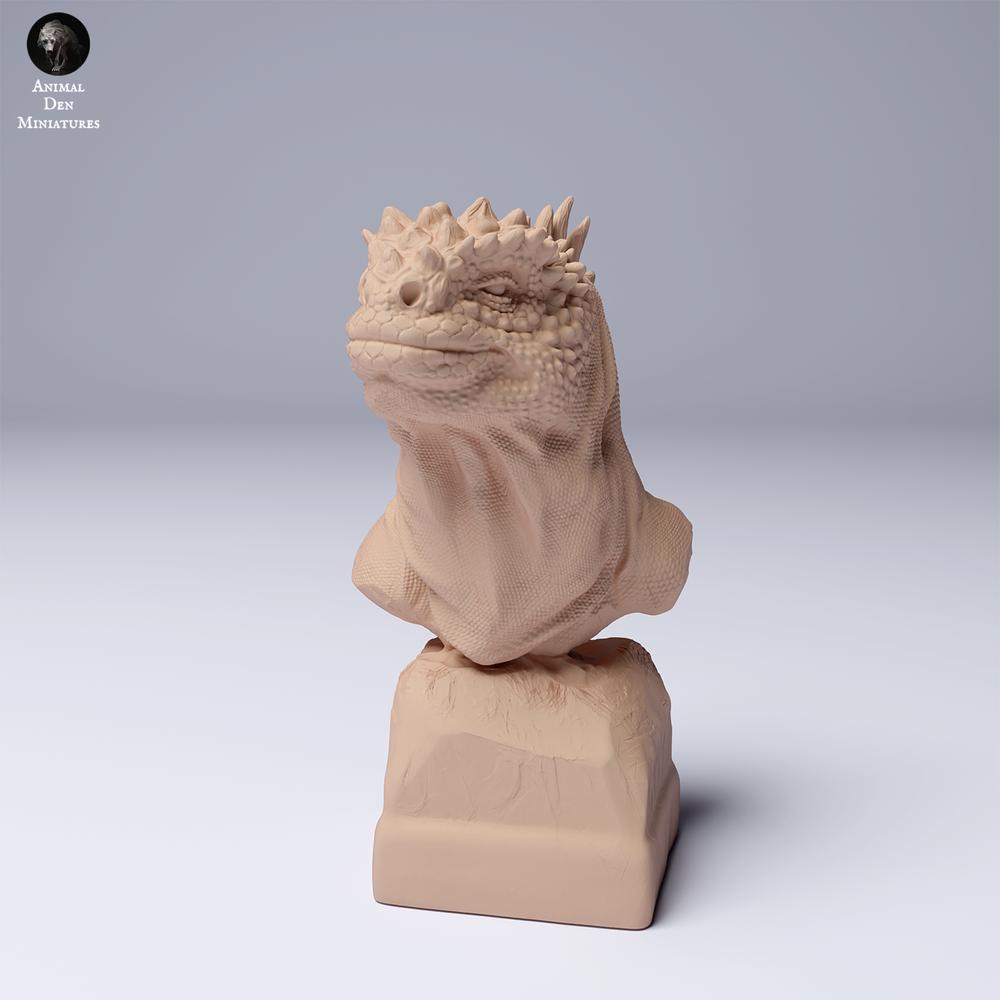 Foto de producto figura animal Animal Den Miniatures 1: Figura animal marina: lagarto marino - busto (24_08_12)
