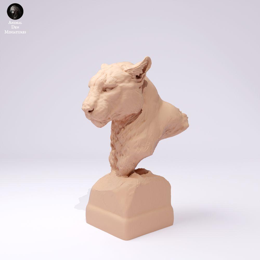 Foto de producto 1: Figura de animal salvaje: Puma - Busto (25_01_10)