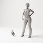MyPortal Studios set 06, model 74: junto a una figura humana a escala 1:35