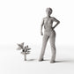 MyPortal Studios set 08, model 537: junto a una figura humana a escala 1:35