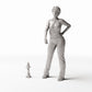 MyPortal Studios set 09, model 562: junto a una figura humana a escala 1:35