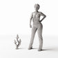 MyPortal Studios set 09, model 564: junto a una figura humana a escala 1:35