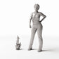 MyPortal Studios set 09, model 565: junto a una figura humana a escala 1:35