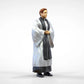 Foto del producto Diorama y modelo de figura en miniatura: Clérigo: Pastor / Sacerdote en misa
