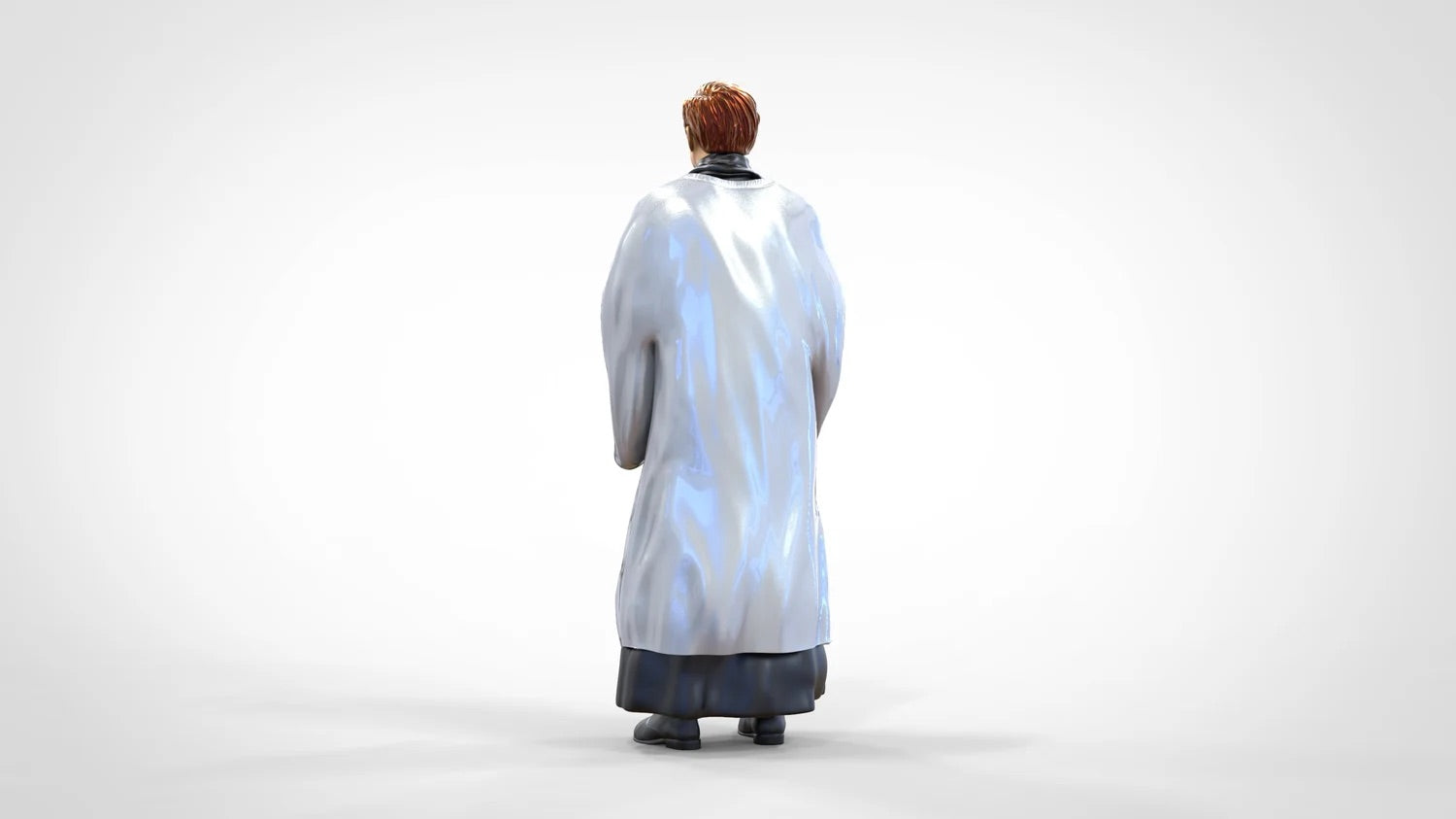 Foto del producto Diorama y modelo de figura en miniatura: Clérigo: Pastor / Sacerdote en misa