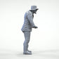 Diorama Modellbau Produktfoto 0: Seemann mit Seil – Figur in Regenjacke und Gummistiefel (Ref. Nr. 445)