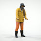 Diorama Modellbau Produktfoto 0: Seemann mit Seil – Figur in Regenjacke und Gummistiefel (Ref. Nr. 445)