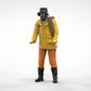 Diorama Modellbau Produktfoto 0: Seemann mit Seil – Figur in Regenjacke und Gummistiefel (Ref. Nr. 445)