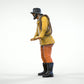 Diorama Modellbau Produktfoto 0: Seemann mit Seil – Figur in Regenjacke und Gummistiefel (Ref. Nr. 445)