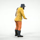 Diorama Modellbau Produktfoto 0: Seemann mit Seil – Figur in Regenjacke und Gummistiefel (Ref. Nr. 445)
