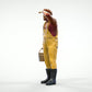 Diorama Modellbau Produktfoto 0: Fischer mit Eimer – Figur in Ölzeug und Gummistiefel (Ref. Nr. 444)