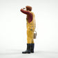 Diorama Modellbau Produktfoto 0: Fischer mit Eimer – Figur in Ölzeug und Gummistiefel (Ref. Nr. 444)