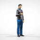 Produktfoto Diorama und Modellbau Miniatur Figur: Reporter Team - Reporter mit Mikro