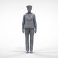 Produktfoto  0: Matrose männlich: Seemann in Uniform steht in Position