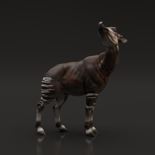 Foto de producto figura de animal Animal Den Miniatures 0: Figura de animal salvaje: okapi (22_06_01)