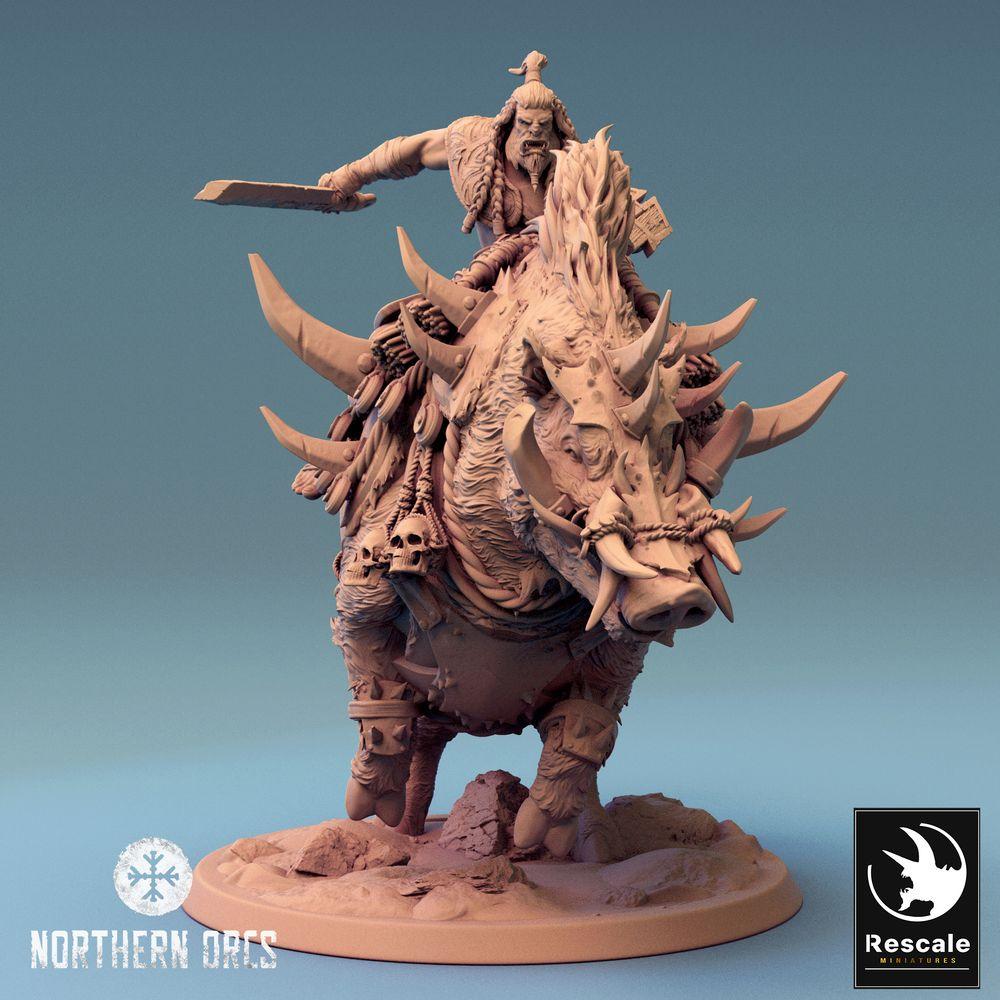 Foto del producto Tabletop 28mm Lord of the Print (LotP) 0: Carga de jabalí (24_04_P)